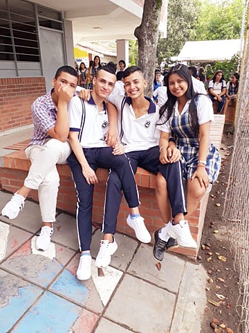 Las personas con las que espero graduarme.