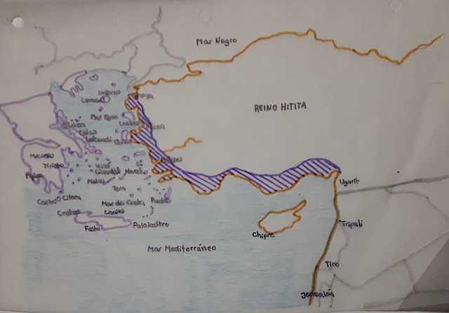 Mapa de la Antigua Grecia