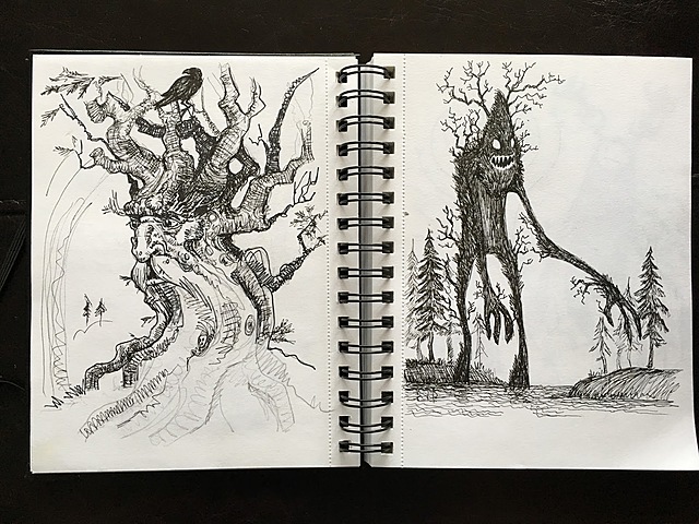 frottage y decalcomanía