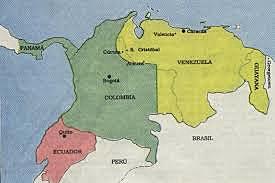 Mapa: La Gran Colombia