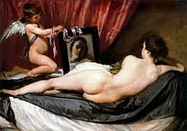 (Diego Velázquez) Venus con Espejo