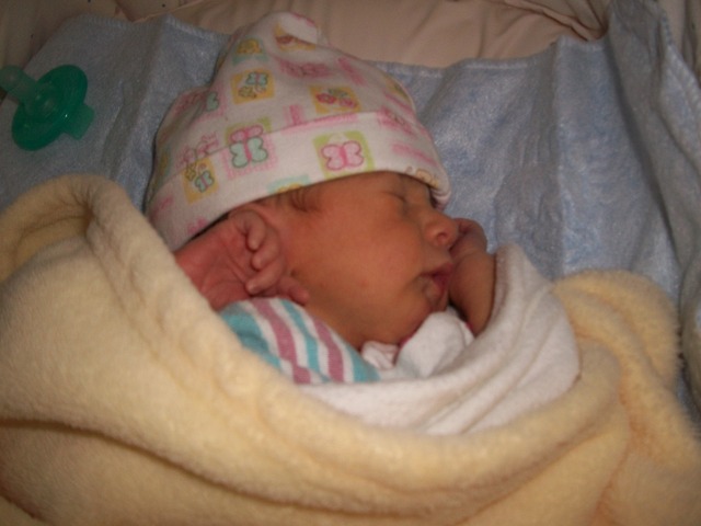 My niece was born