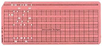 Tarjetas perforadoras