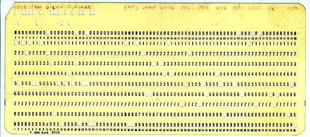 Tarjetas perforadoras