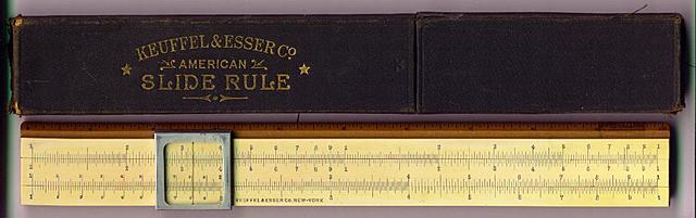 Primeras reglas de cálculo