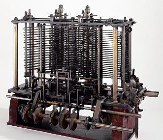 Máquina analítica de Babbage.