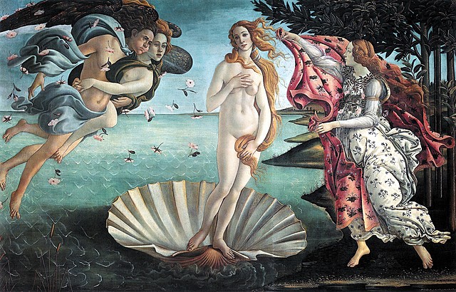 Sandro Botticelli creates the Birth of Venus