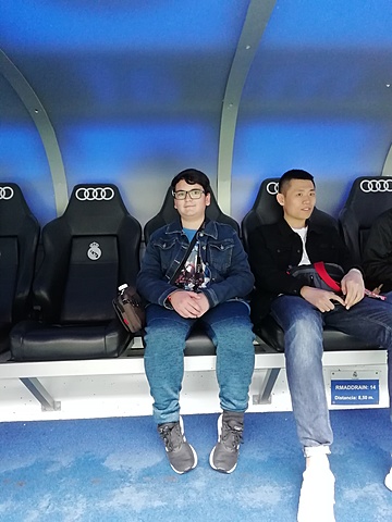 Vaig anar al Bernabeu