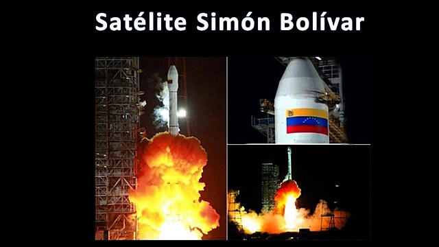 LANZAMIENTO DEL SATÉLITE SIMON BOLIVAR