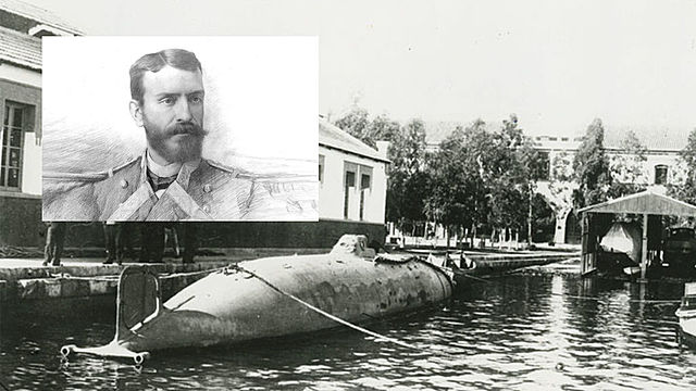 "First submarine"
