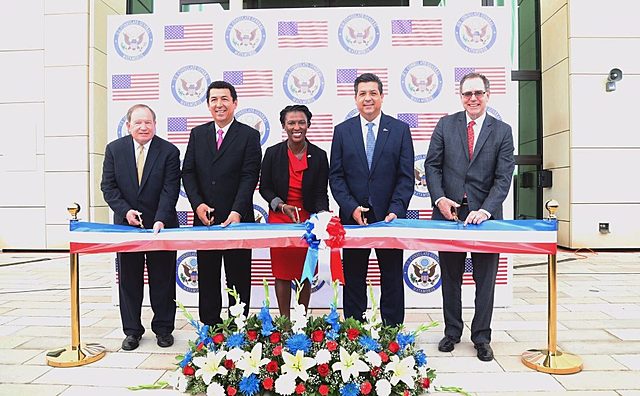 REINAHUGURACION EMBAJADA DE ESTADOS UNIDOS