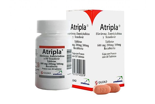Emtricitabina / tenofovir / efavirenz
