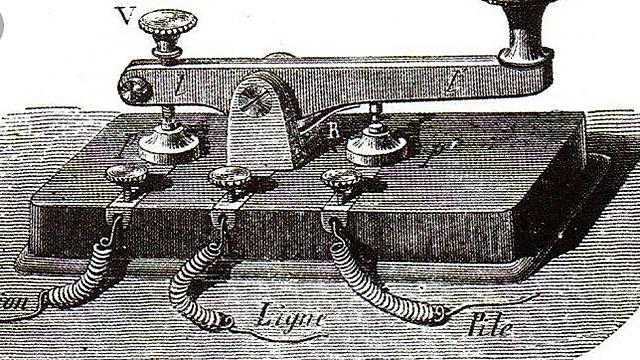 le télégraphe électrique et l'alphabet morse