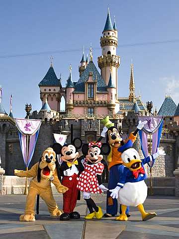 My first day at Disneyland!