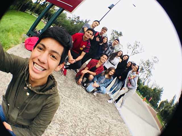 First time I went out with my new friends