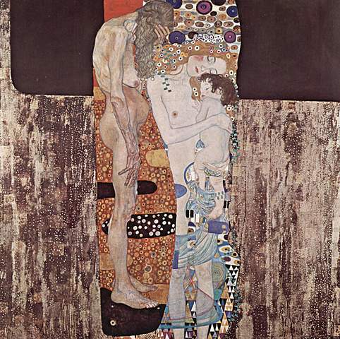 Las 3 Edades de la Mujer por Gustav Klimt