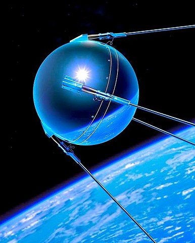 Sputnik 1 por la Unión Soviética