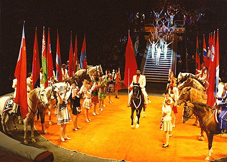 Antiguo circo de Moscú, Rusia