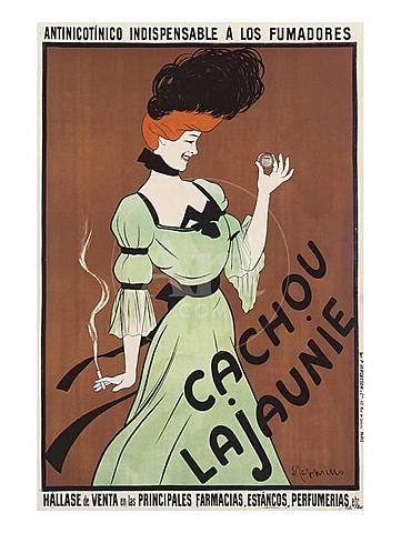 Cachou Lajaunie por Leonetto Cappiello