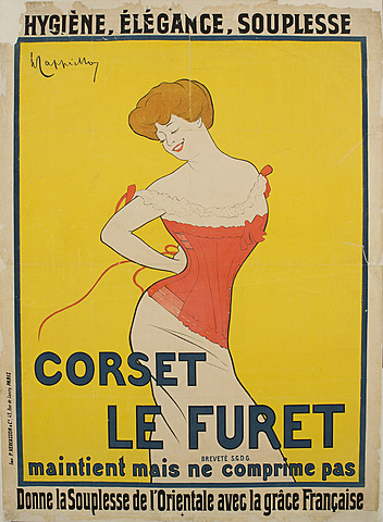 Corset le Furet por Leonetto Cappiello