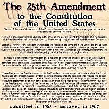 25th Amendment