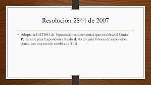 RESOLUCION No. 2844 DE 2007