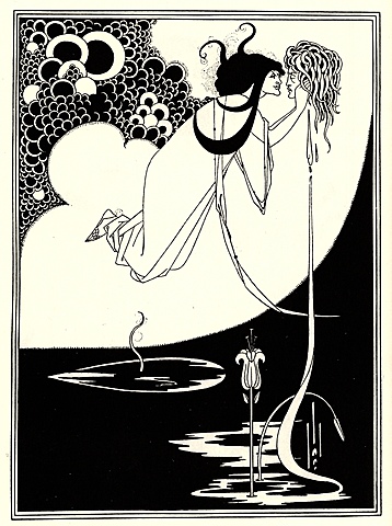 The Climax por Aubrey Beardsley