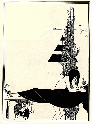 The Platonic Lament por Aubrey Beardsley