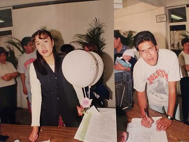 Boda civil de mis padres