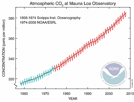 increased carbon dioxide