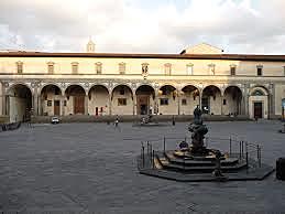 Construction Begins on Brunelleschi's Ospedale degli Innocenti