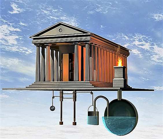 125 av.J.C. Héron d'Alexandrie