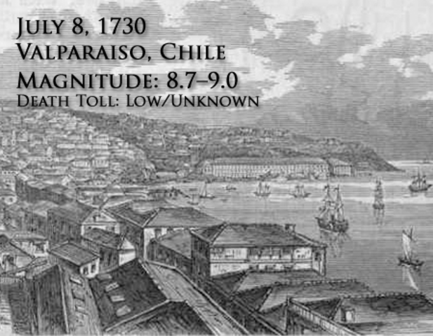 Chile Earthquake , 8.7.