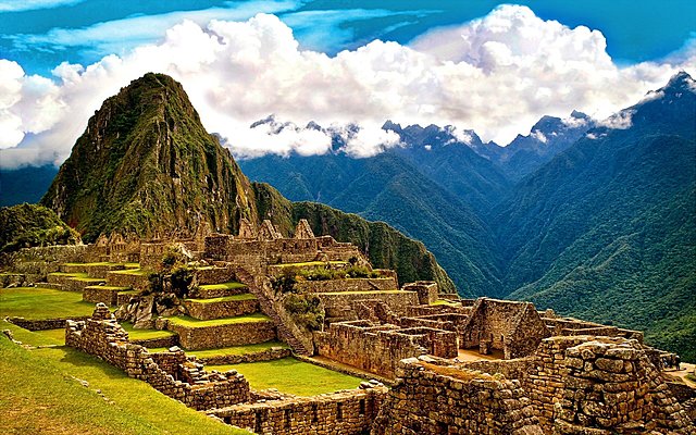 Machu Pichu is built