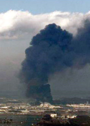 Second explosion occurs at the stricken Fukushima nuclear power station.