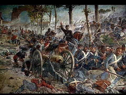 Sconfitta dell'esercito borbonico al Volturno