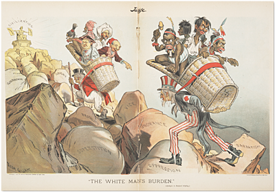 Rudyard Kipling Published " The White Man's Burden" in The New York Sun
