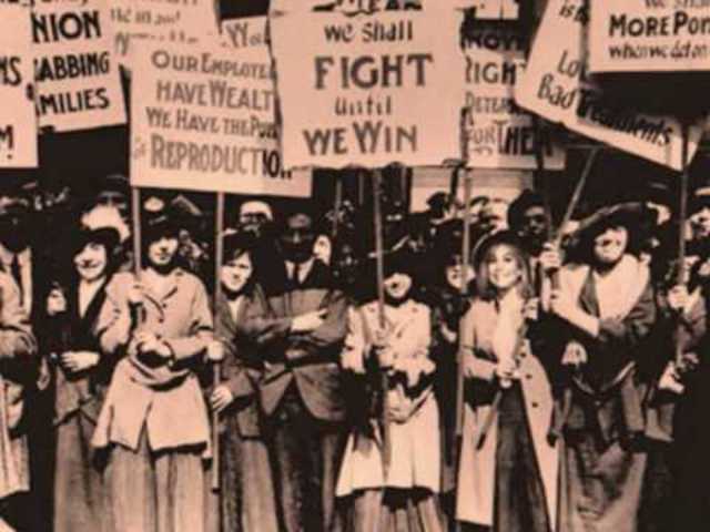 International Women’s Day demonstration in Petrograd