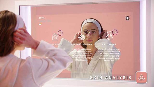 CareOS, el espejo inteligente