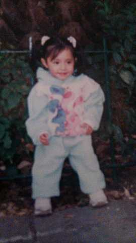 aquí tengo 2 años.