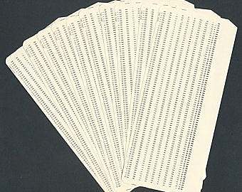 Punch cards