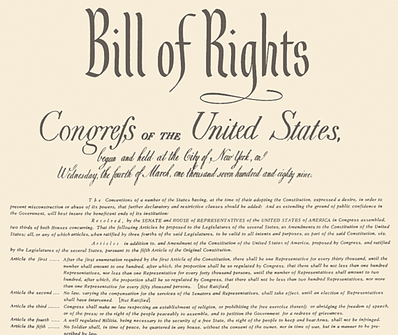 United States Rights Letter