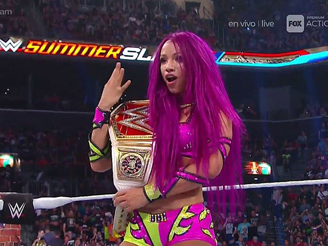Sasha Banks - fourth reing