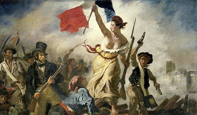 La Libertad Guiando al Pueblo | Eugène Delacroix