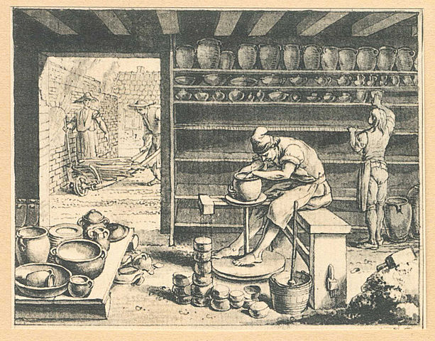 Cestería y alfarería