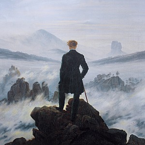El caminante sobre el mar de nubes