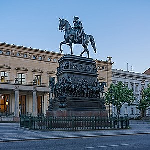 Ruitersandbeeld van Frederik de Grote
