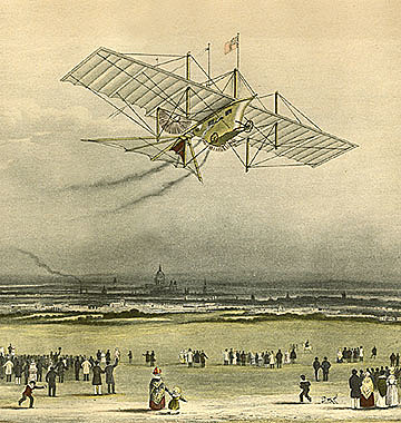First world flight in a device heavier than air