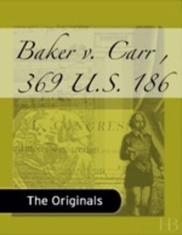 Baker v. Carr