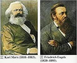 Friedrich Engels y Karl Marx